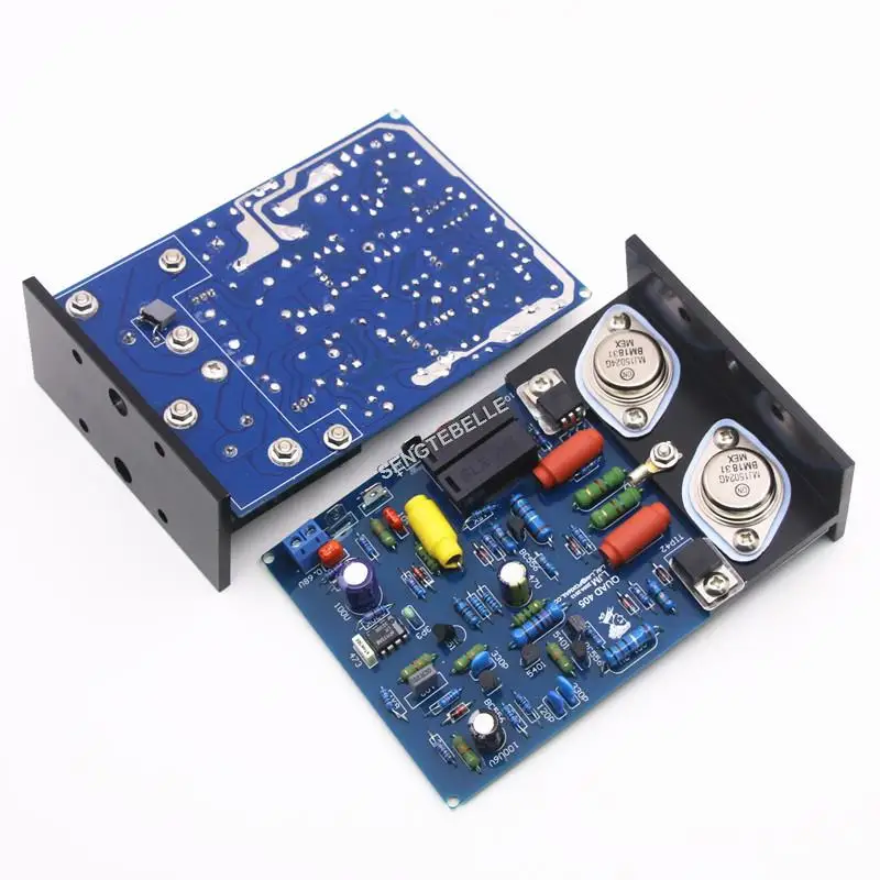 HiFI QUAD405 CLONE 100w 스테레오 파워 앰프 보드, 앵글 알루미늄