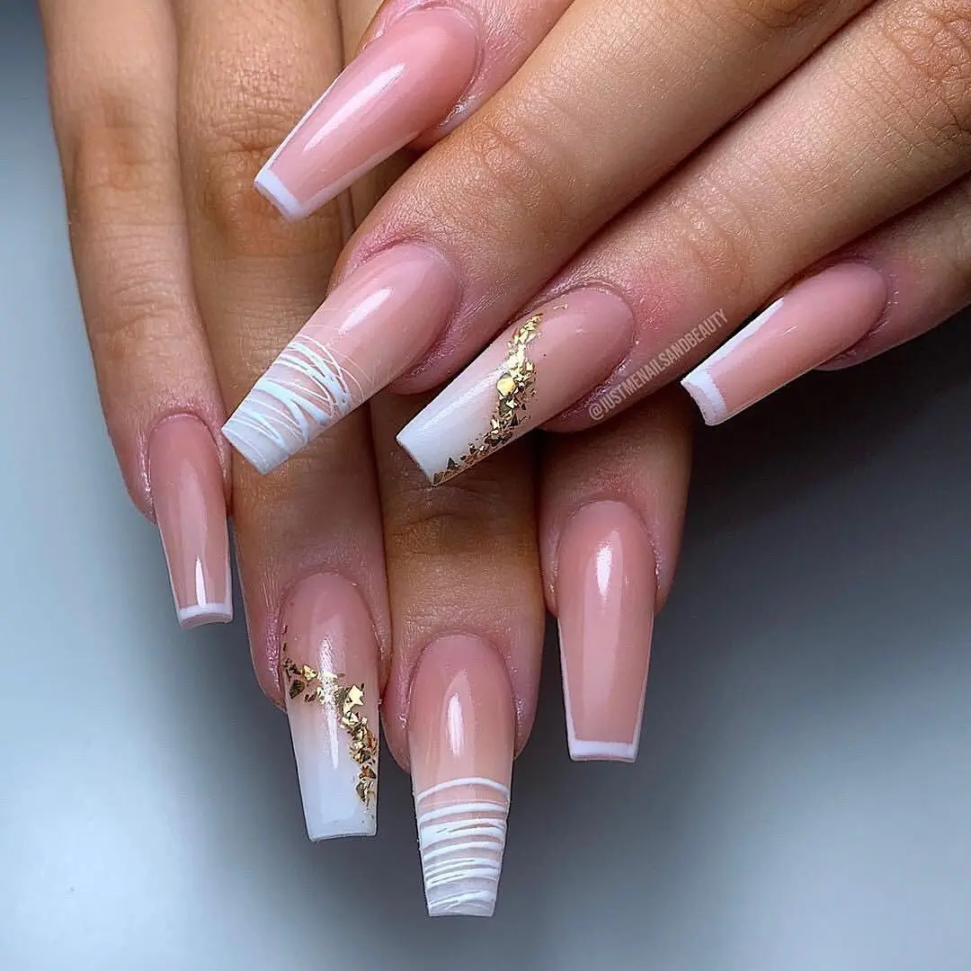 12 Color Gold Foils Gorgeous Nails Glitter Random Aluminum Flakes Paillette Chip Nail Design Shinny Sparkles Nail Art Decoration