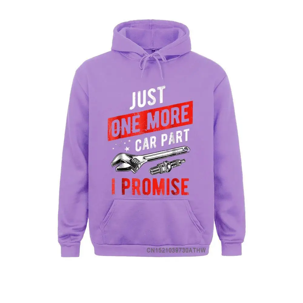 Just One More Car Part I Promise Hooded Tops Gear Head Camisa Student Hoodies Clothes Long Sleeve Men Sweatshirts