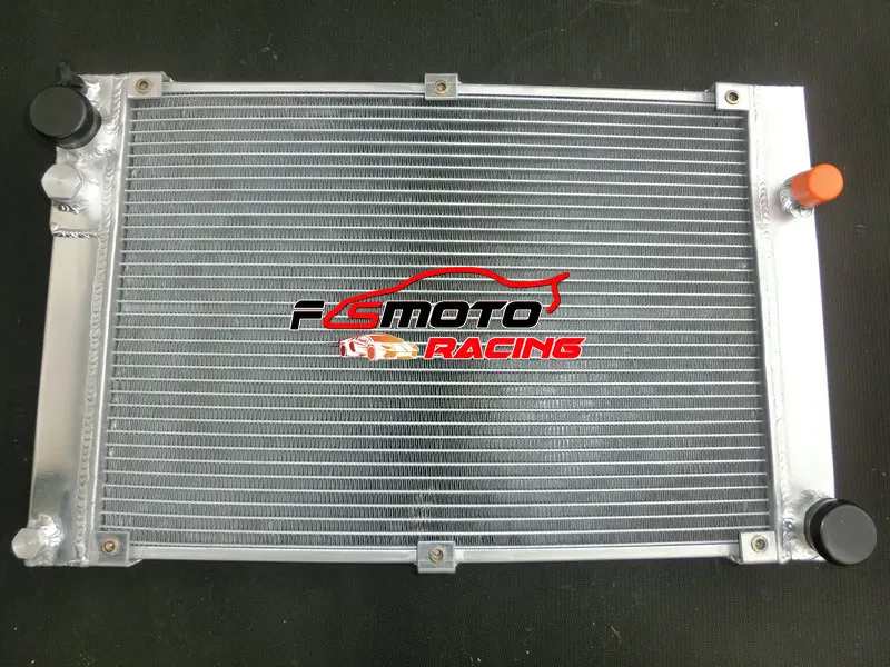 Aluminum Radiator + Fan Cooling For 1985-1991 Porsche 944 2.5L Turbo S2 3.0L MT 91 90 89 88