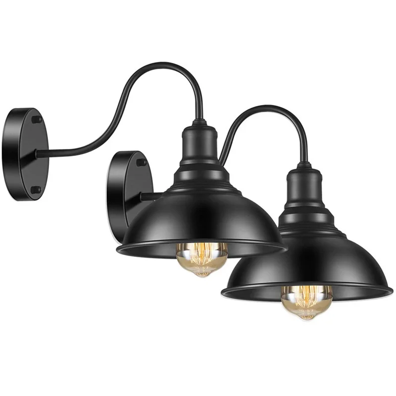 Retro Loft Wall Lamp Nordic Light American Creative Industrial Lighting Fixture Bar Cafe  Bedside Aisle Lamp