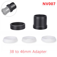 NV007 Adapter 38mm To 46mm Quick Install Aluminum Alloy Digital Night Vision Sleave Bracket 3 in 1 PRAD NV007 Fast Mounted Rings