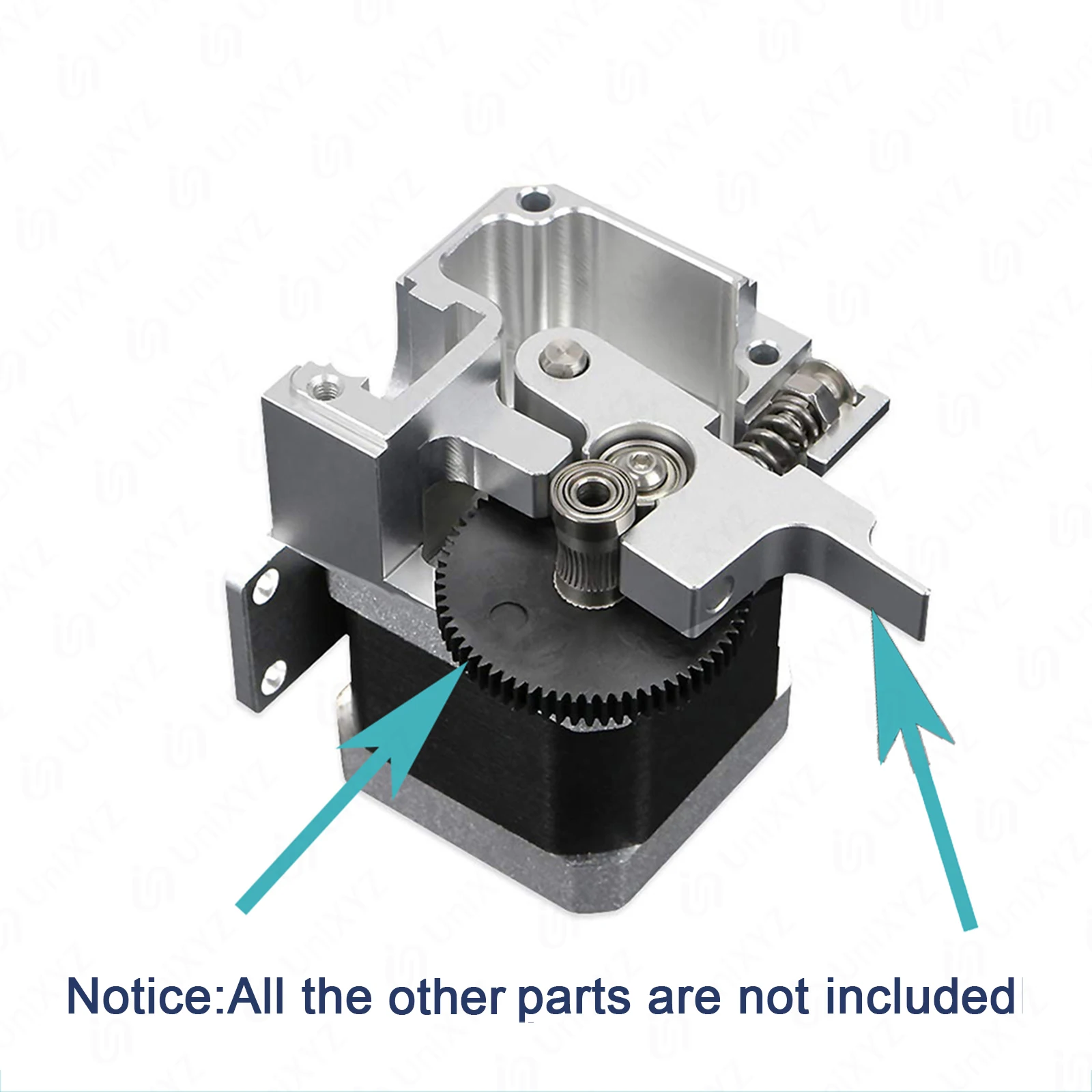 Verbessertes 1,75 mm Metall-Extruder-Niveaugetriebe für Artillery Genius Sidewinder X1 X2 Hornet Titan Aero Extruder Idler Arm und Gear – Detail 1