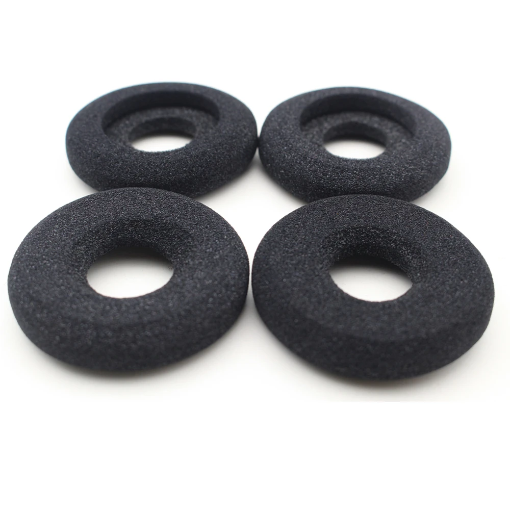 50 almofadas da orelha da espuma do donut dos pces para plantronics supra mais encore e hw251n hw261n hw510 hw510v hw520