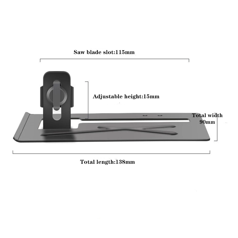 Adjustable Metal Angle Grinder Thickened Cutting Balance Stand Holder Support Base for DIY Woodwoking Tools Wooden Tool