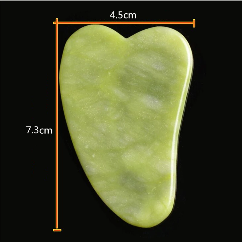 Jade Guasha Massage Board Natural Stone Gua Sha Scraper Beauty Tool Health Care Meridian Scraping Plate Lose Weight Massager SPA