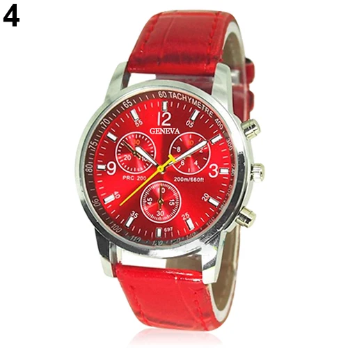 

Women Wrist Watch Men Fashion Faux Leather Band Quartz Clock Analog Arabic Numerals Wrist Watch reloj mujer Ladies Watch Mas-cul