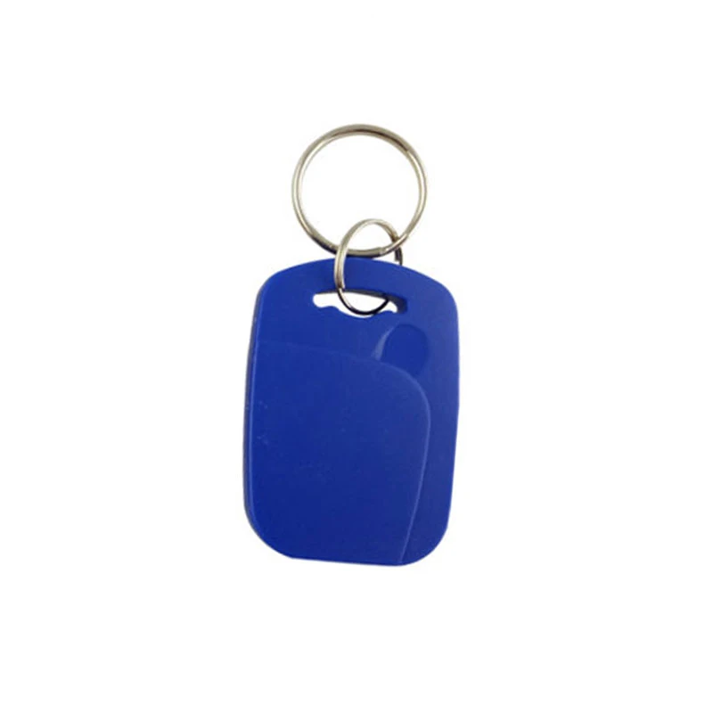 5/10PCS RFID Dual Chip Smart NFC IC + ID Composite Keychain 125KHZ 13.56MHZ EM4100 TK4100 + S50 Fudan Keychain