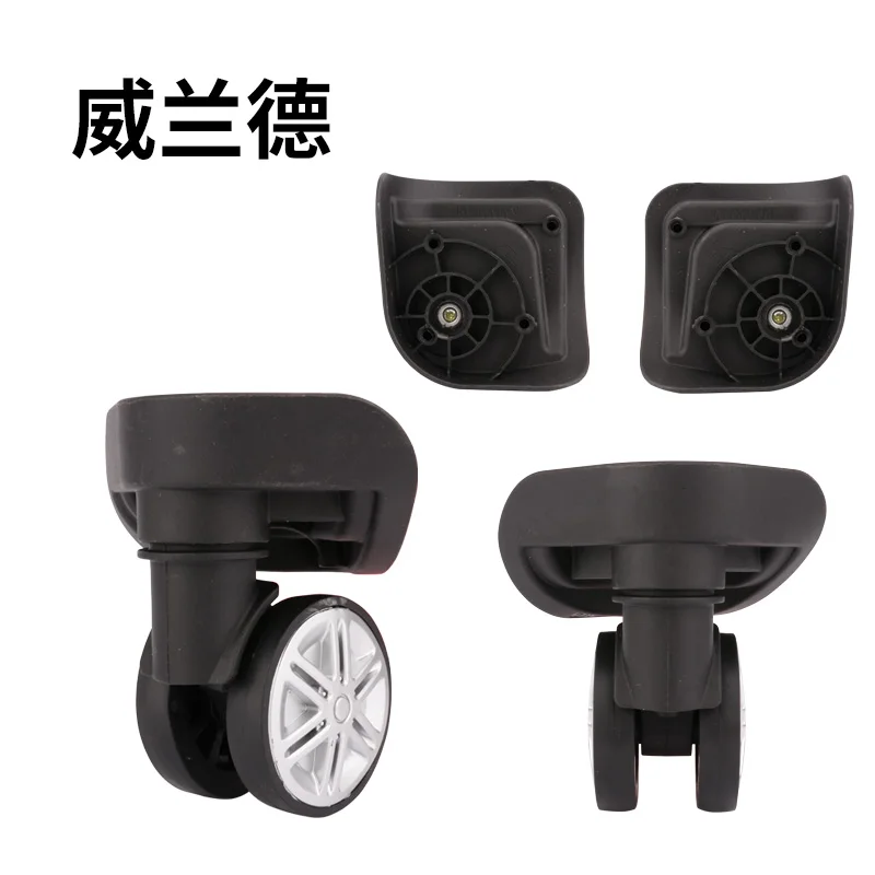 Suitcase Wheel Luggage Bag Accessories Casters Rolling Boarding Luggage Wheels Luggage Parts Suitcase New Wheels Luggage Wheels