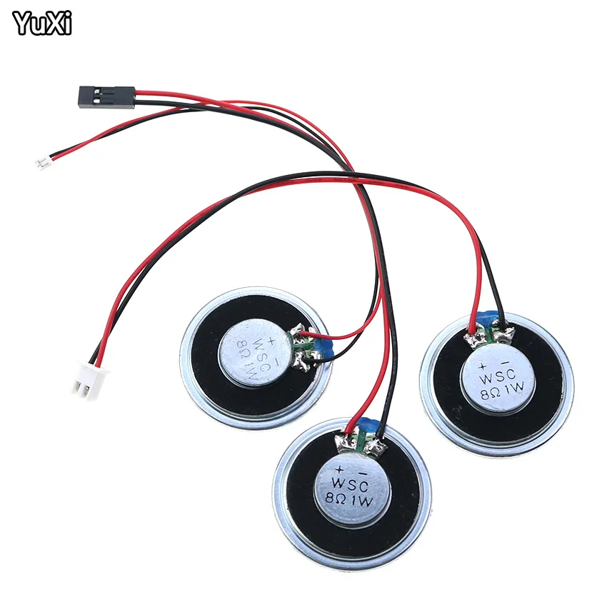 

YUXI Ultra-thin Speaker 8 Ohm 1Watt Speaker Diameter 36MM Thickness 3.3mm With 1.25mm 2.54mm Terminal Line DuPont Line