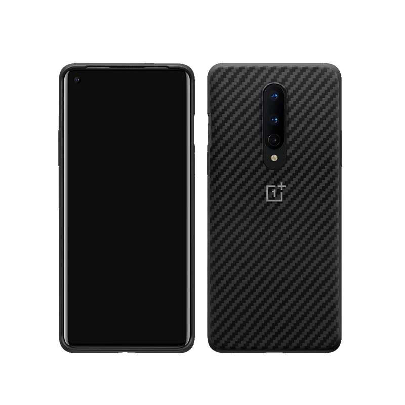 シアン公式密封された8プロケースオリジナルIN2020カーボンバンパー8 oneplus oneplusケースIN2010クリア砂岩カーボンナイロンカバー