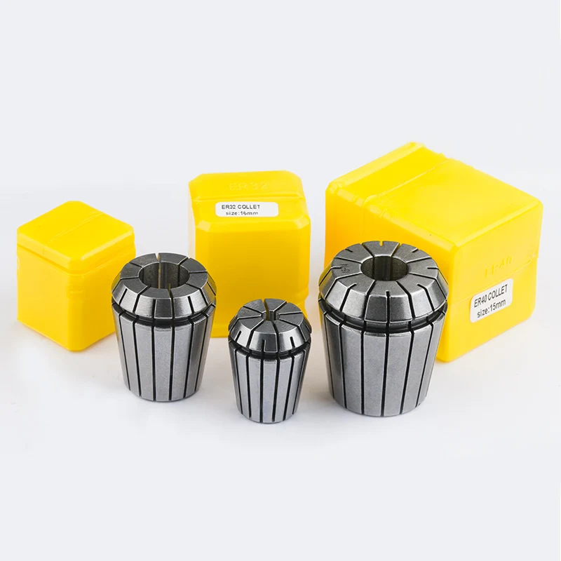 Precisão Primavera Collet Cnc Milling Tool Holder Máquina de Gravura do Eixo Motor Mm20 mm 0015 er Er25 32 40 pc Pcs
