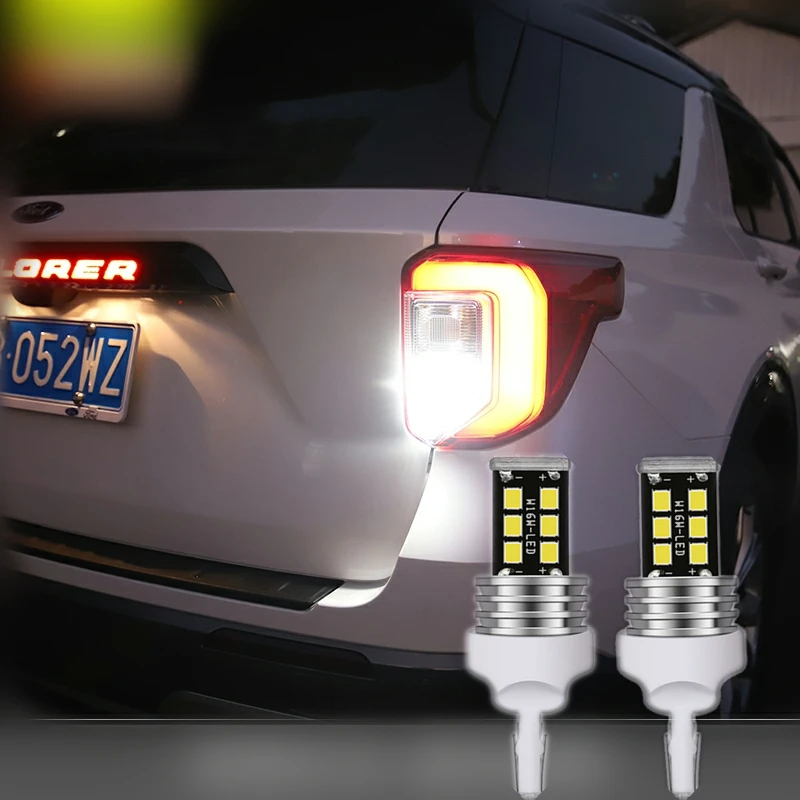 2pcs Led Energy Saving High Brightness reversing light Accessories For Ford Explorer (U625) 2020 2021 2022