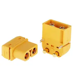 20PCS Amass XT60PW Plug 90 Degree XT60 Connector Male/Female Battery/Controller/Charger Connect Adapter xt60pw for Wheelbarrow