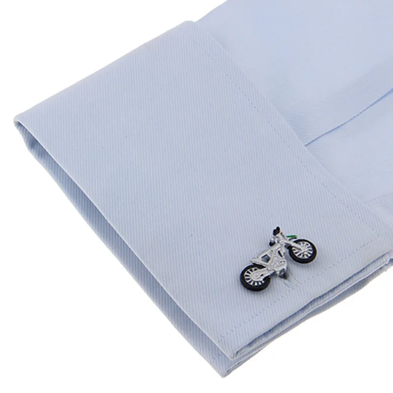 Motorcycle Cufflink French cuff shirts button Metal cuff links Mens Jewelry Gift for Man 5pairs per lot