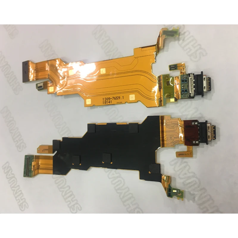 USB Charging Port Flex Cable Connector For Sony Xperia XZ2 H8266 H8216 XZ3 H9436 H8416 H9493 XZ2 Premium H8166 H8116 SOV38