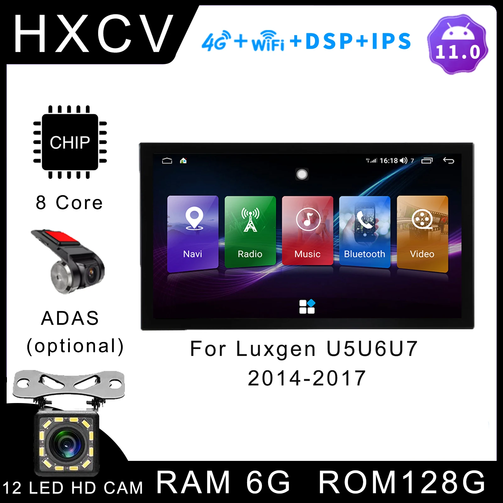 

Автомобильная магнитола на Android для Luxgen U5 U6 U7 2014- 2017 с высоким gps-Навигатором для автомобиля 4G Автомобильная стереомагнитола с bluetooth