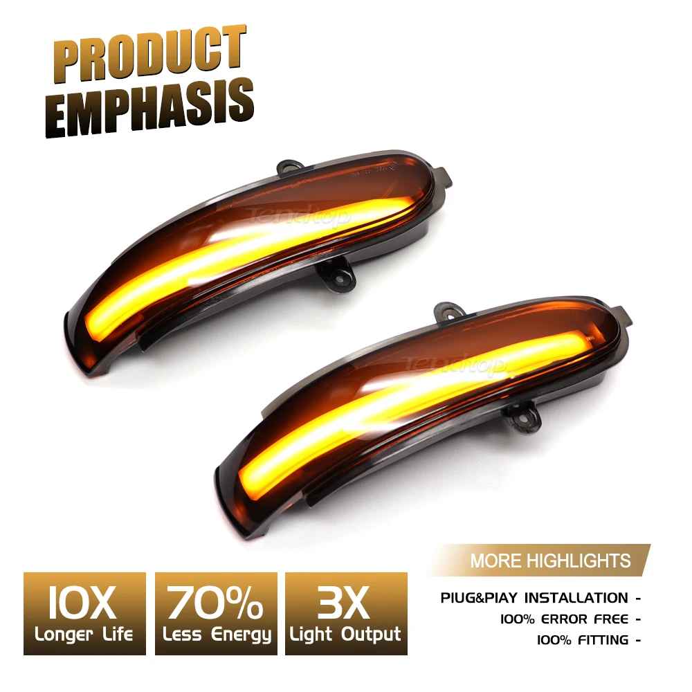 Мигающая лампа для бокового зеркала заднего вида, автомобильный поворотный свет для Mercedes Benz E Class W211 S211 2002 2003 2004 2005 2006 2007 G Class W463