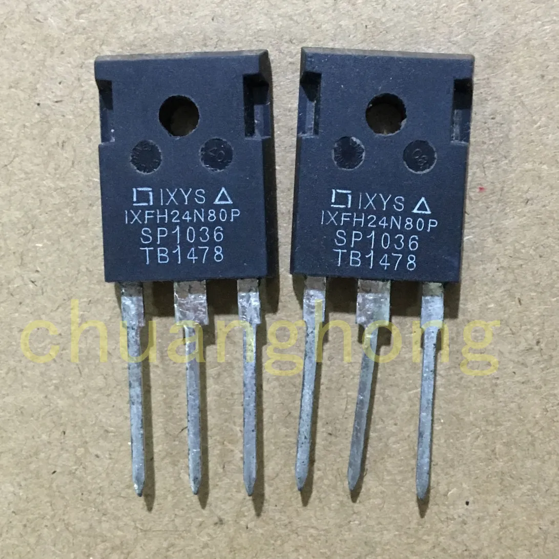 1 Teile/los Original Neue Power Triode IXFH24N80P 24A 800V Bereich Wirkung Transistor MOS Triode ZU-247