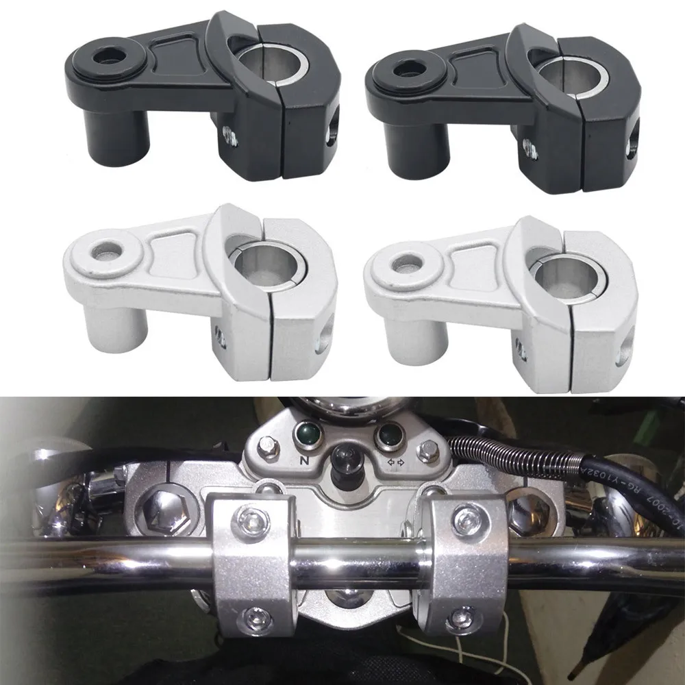 1 Paar Motorrad griff Modifikation Zubehör Wasserhahn Lenker Höhe Griff Lenker erhöhen
