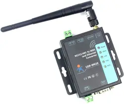 USR-W610 SSL, HTTPS série RS232 RS485 à RJ45 Ethernet WiFi convertisseur sans fil serveur convertisseur intégré serveur Web