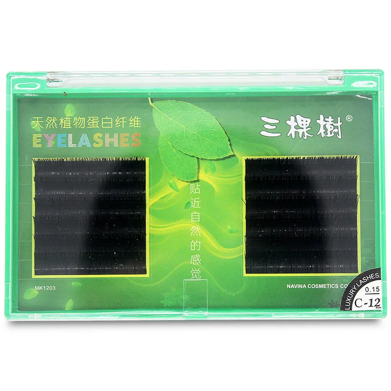 ขนตาปลอมมิงค์คุณภาพสูง Navina สำหรับต่อขนตาแบบเส้นต่อเส้น ให้ลุคขนตาหนาเป็นช่อ สำหรับต่อขนตาแบบกิ๊ฟติ้ง แต่งหน้า