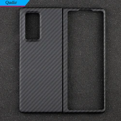 QADIR Real Carbon fiber Case For Samsung Galaxy Z Fold 2 case Armor material Aramid fiber Slim design Z Fold2 cover