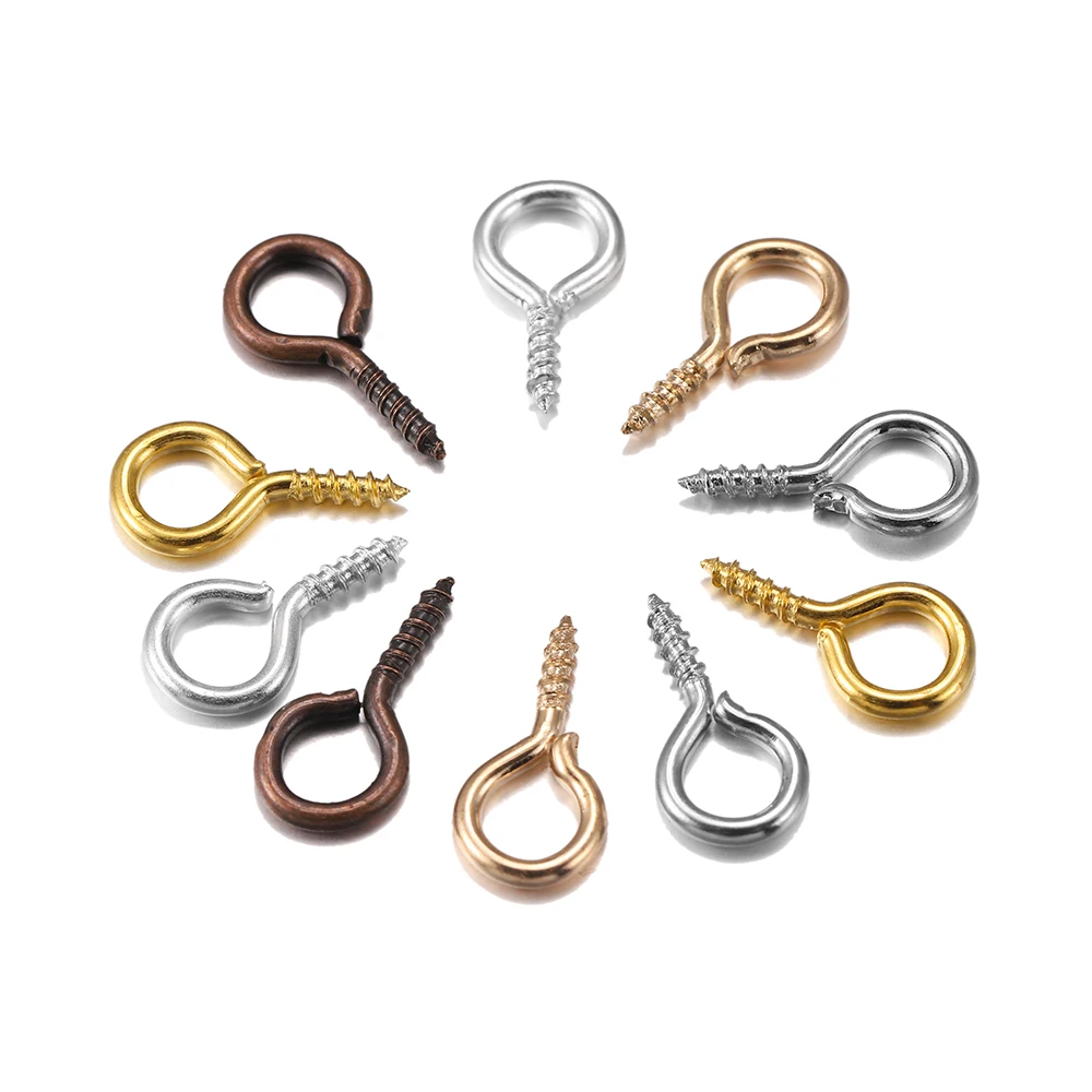 ما هو مسمار العين (Eye Hook Screw) وكيف يمكنك استخدامه في صنع المجوهرات؟