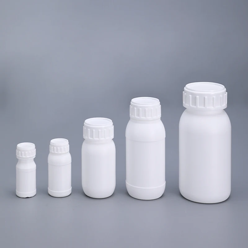 Professional Pesticide bottle with Lid HDPE high-barrier container Chemical reagent bottle 10ml,20ml,50ml,100ml,200ml