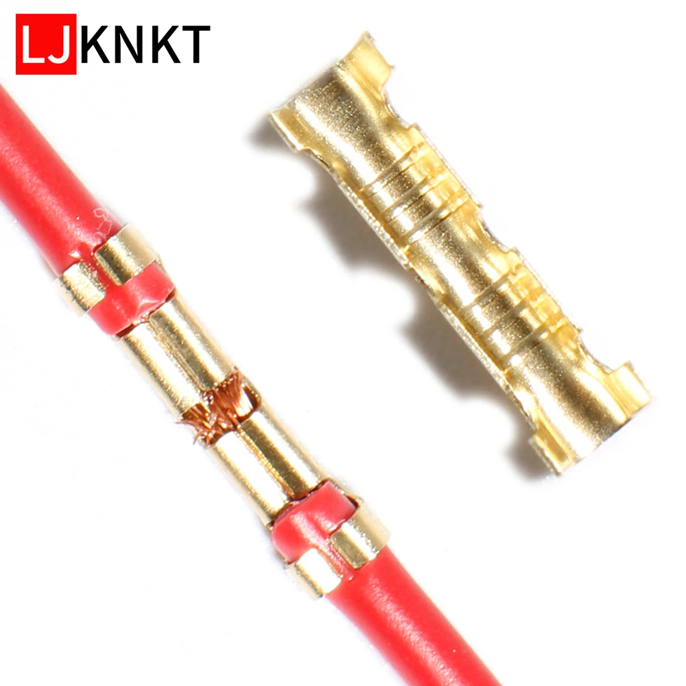 

U shaped terminal cold inserts connector small teeth fascia universal spring plug wire crimping hand tool gold quick connection