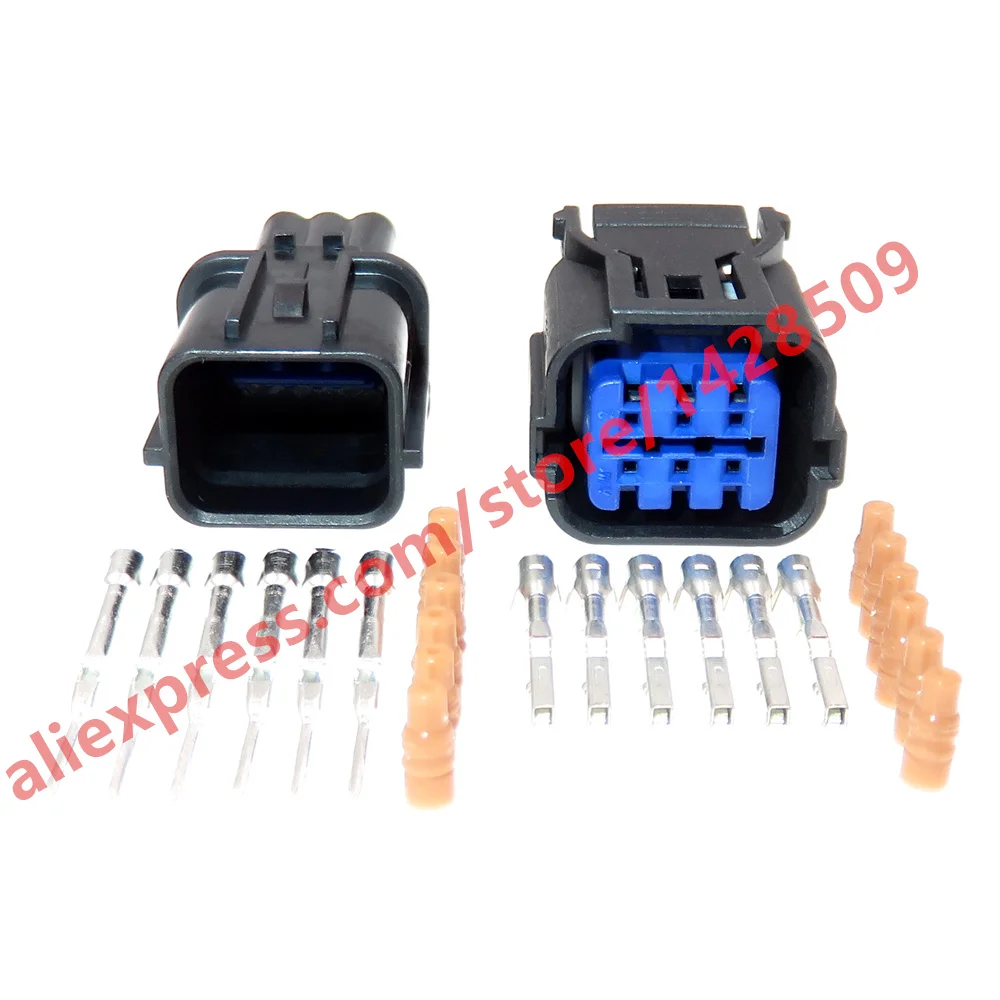 1 Set 6 Pin Car Wire Harness Connector 0.6 Series HP281-06020 HP291-06040 HP285-06021 Auto Waterproof Socket