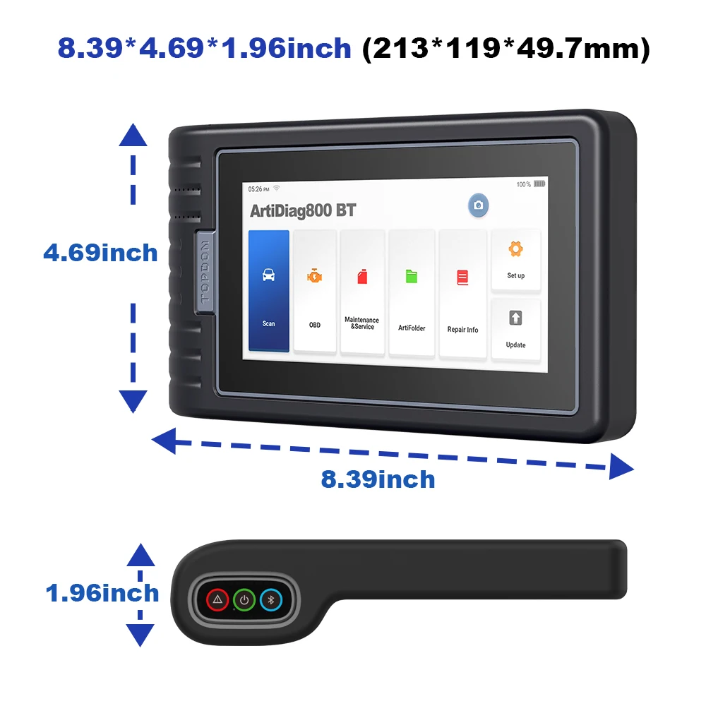 Cost-effective Artidiag800bt 2021 Topdon Artidiag Ad 800bt Artidiag800bt Ad800bt 800 28 Reset Pk Autel Maxicom Mk808 Mx808