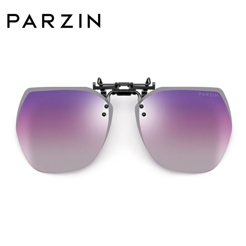 PARZIN  Clip Sunglasses New Unisex FashionKorean Clip Driving Sun Glasses 12103