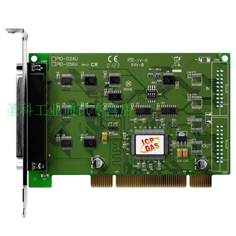 Foto Spot Original para PIO-D24U, tarjeta de adquisición de datos de entrada y salida, Universal, PCI Bus, 24, nueva