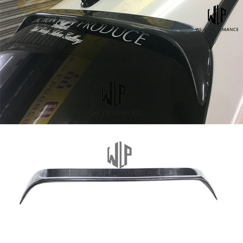 W117 High Quality Carbon Fiber Rear Spoiler Top Wing Car Styling for Mercedes-benz Cla Class Car Body Kit 2014-2018