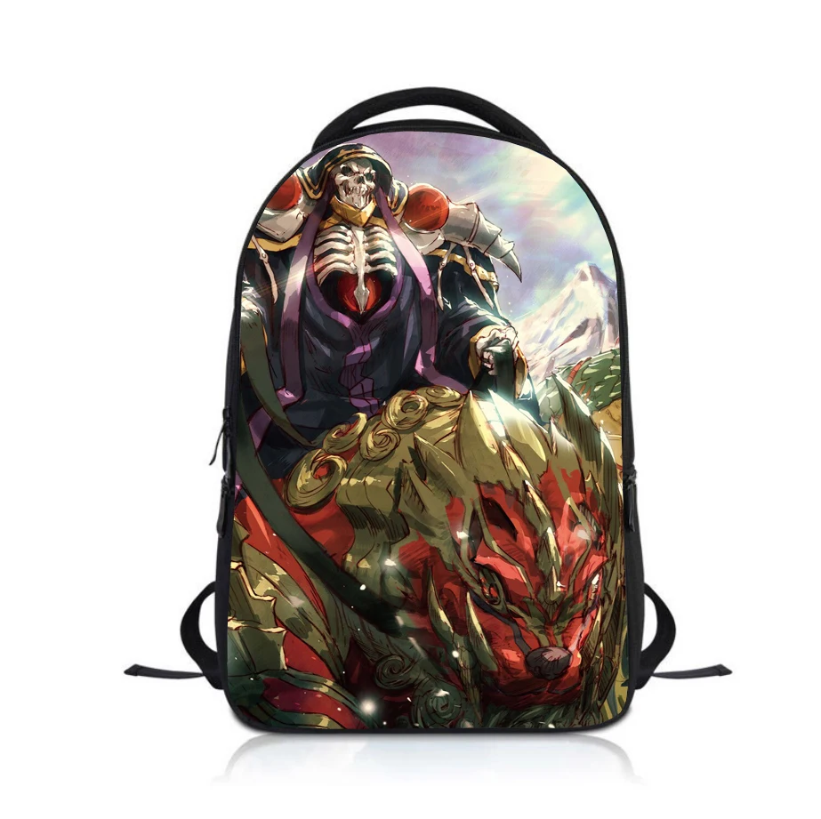 Anime Overlord Studenten Rucksack Schule Tasche Kinder Cartoon Rucksack Jungen Mädchen Rucksack Kinder Bookbag Satchel