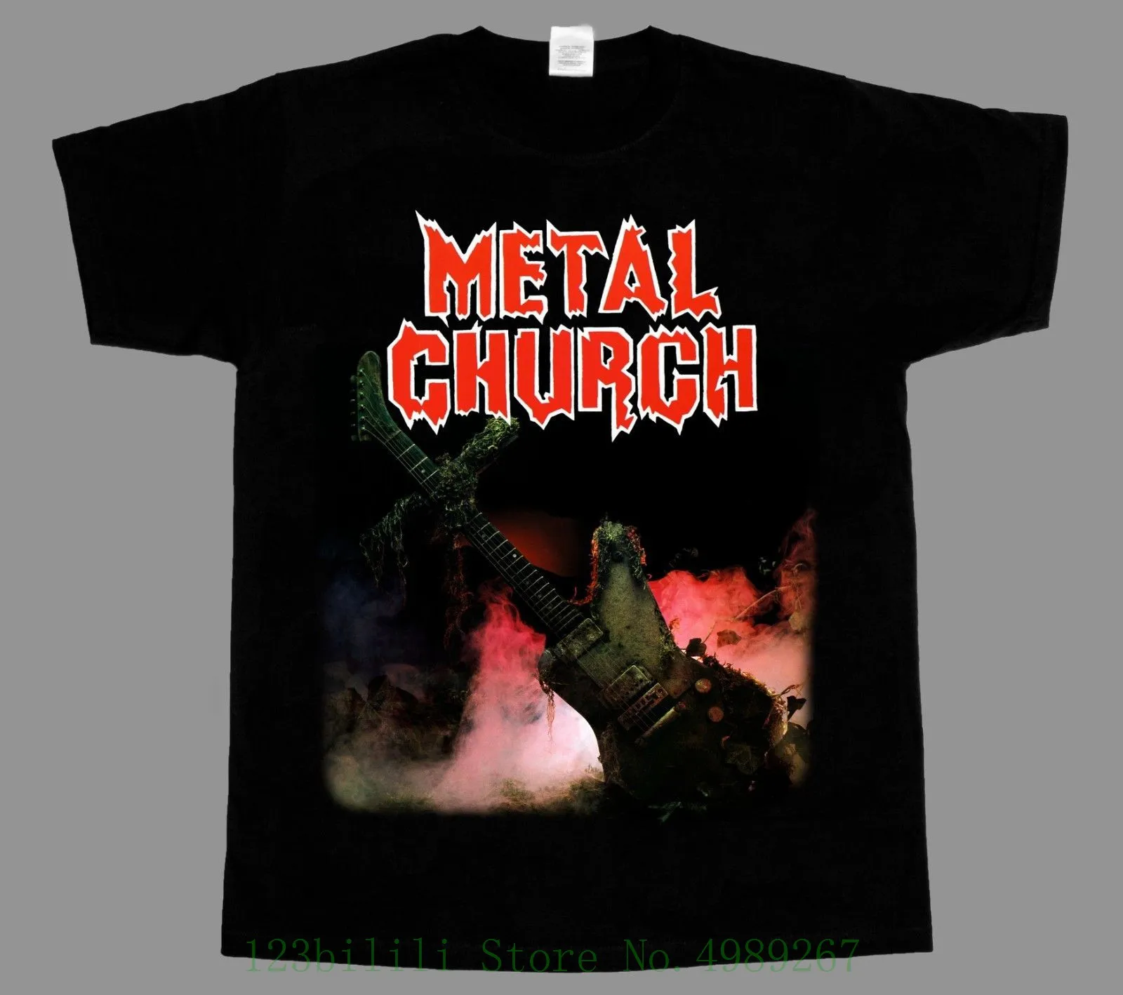 Metal Church S T 1984 Short Long Sleeve New Black T Shirt 100% Cotton Short Sleeve O-Neck