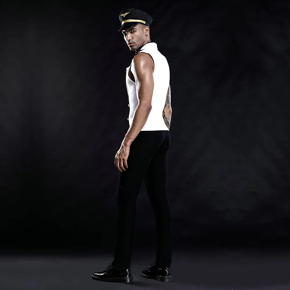 New Arrival Hot Man Exotic Costume Police Uniform