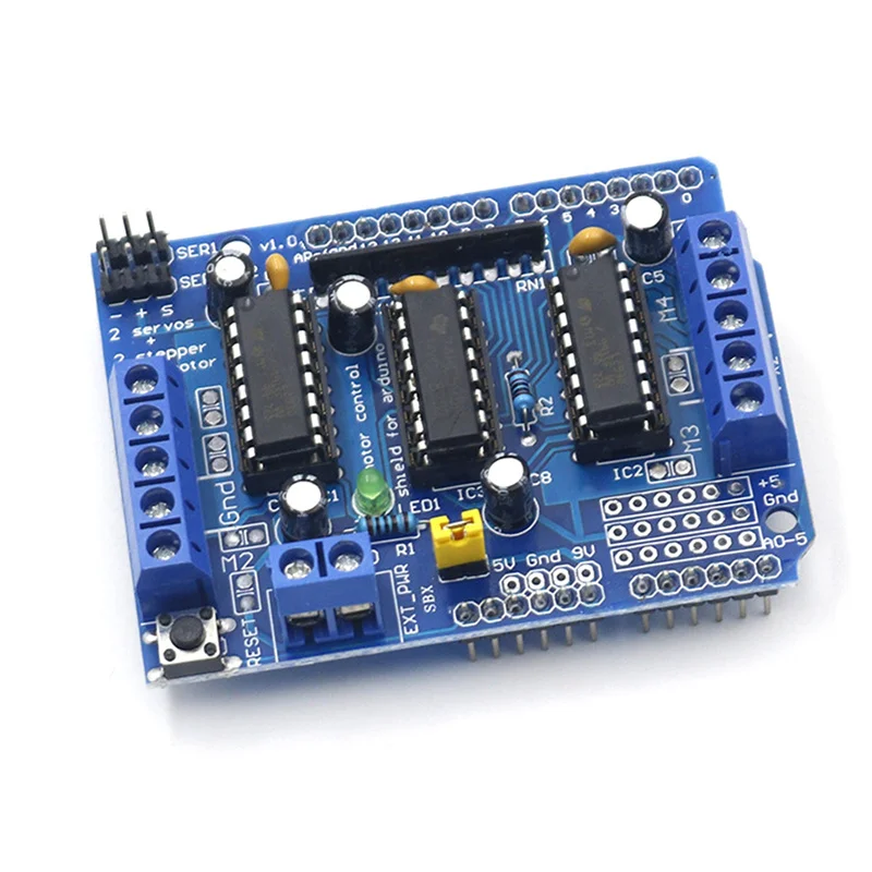 L293D DCモーター用モーターシールド,arduino duemiloveの拡張ボード