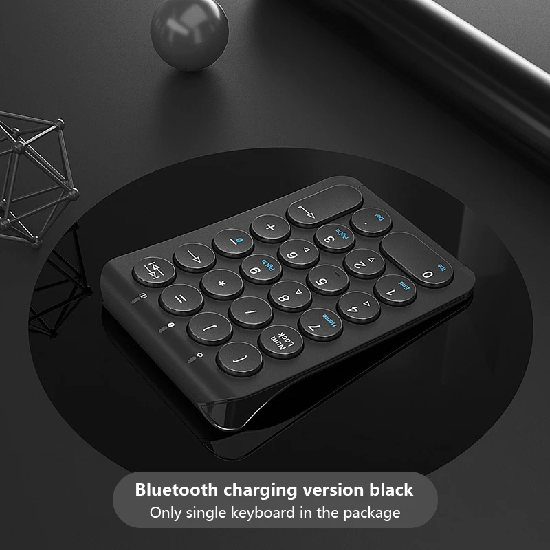 Keyboard Digital Bluetooth Eksternal Notebook Bank Teller Akuntansi Keuangan Keypad Nirkabel