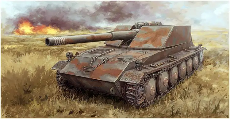 Trumpeter 63523 1/35 الألمانية Rhm-Borsig waffentrager أطقم منمذجة