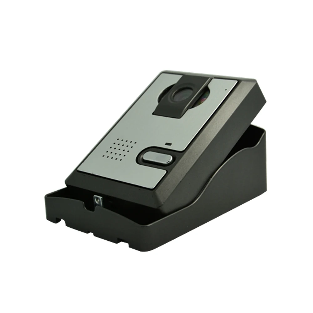 1Set 1 To 1 Smart Home Visitor Video Door Phone 7" LCD Display Touch Button HD Camera Night Vision Rfid Card Unlock Door Bell