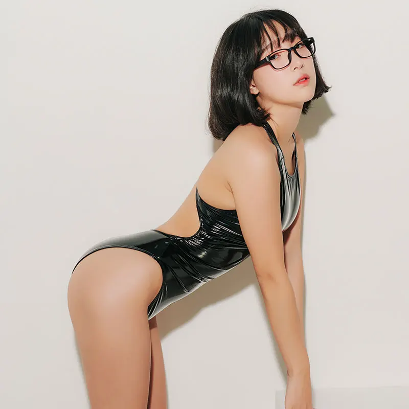 New Sexy Bright Women Swimwear Japanese Sexy High Cut swimsuit One Piece Female Bather Bathing Summer Suit Swim monokini