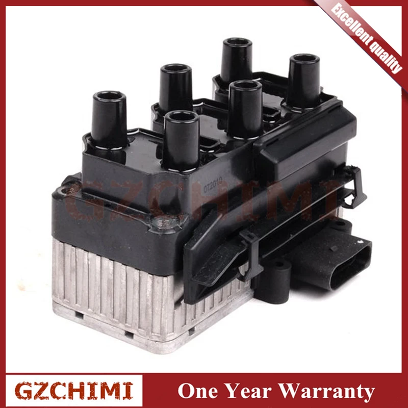 021905106C UF338 021 905 106 C 021 905 106B NEW Ignition Coil Assembly For Golf Jetta Passat Corrado VW Vehicles V6 2.8L