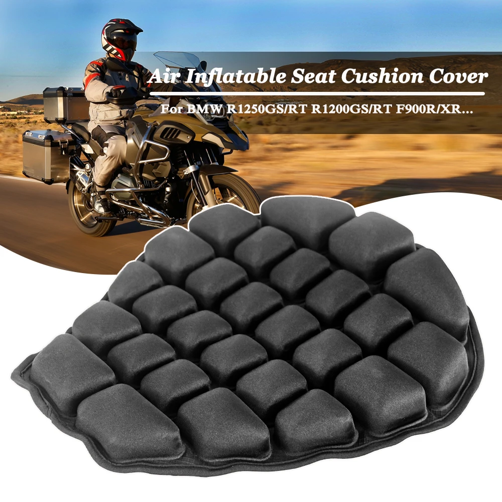 

Air Pad Saddle Motorcycle Inflatable Seat Cushion Cover For BMW F900XR R1250GS R1200GS ADV For Yamaha MT09 MT07 For GSXR 600 750