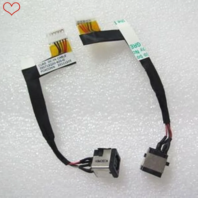 

New Laptop DC Power Jack Cable Wire Charging Socket Port Plug Cable For HP 8560P 8570P 6560B 6570B 6560B 8560P 8560W