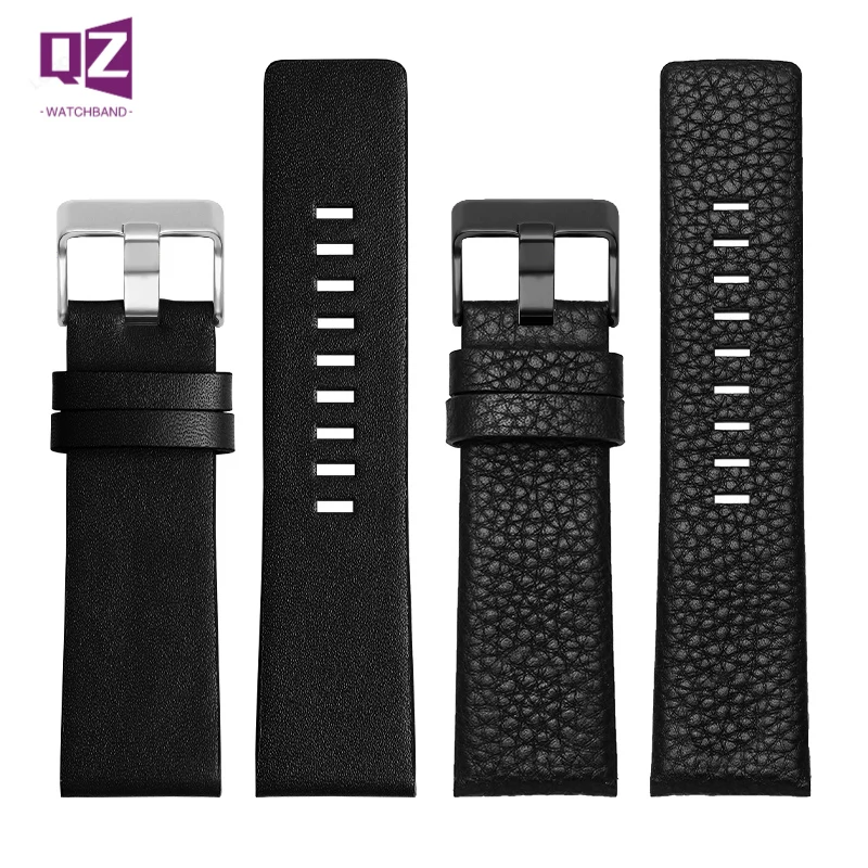 Top Grain Leather watchband for diesel Watch band 22mm24 26 27 28 30mm strap for DZ7312 DZ4281 DZ7214 DZ7333 4283 watch bracelet