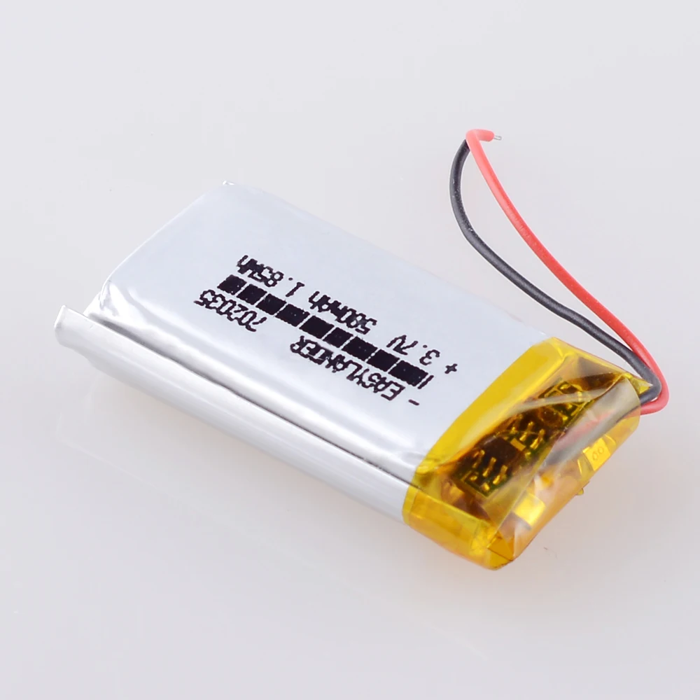 302035 402035 502035 602035 802035 902035 102035 3.7V 500mAh 702035 Rechargeable Lithium Li-ion Polymer Battery
