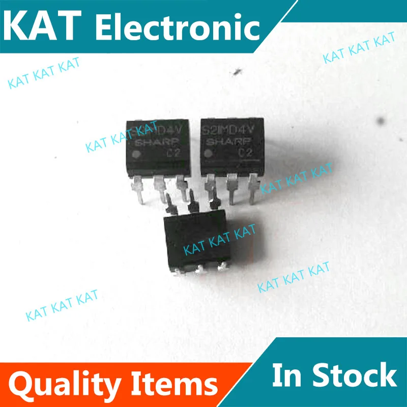 5 Buah/Banyak S21MD4V DIP-6 Built-In Nol-Cross Sirkuit Tinggi NoiseResistance Tipe Phototriac Coupler