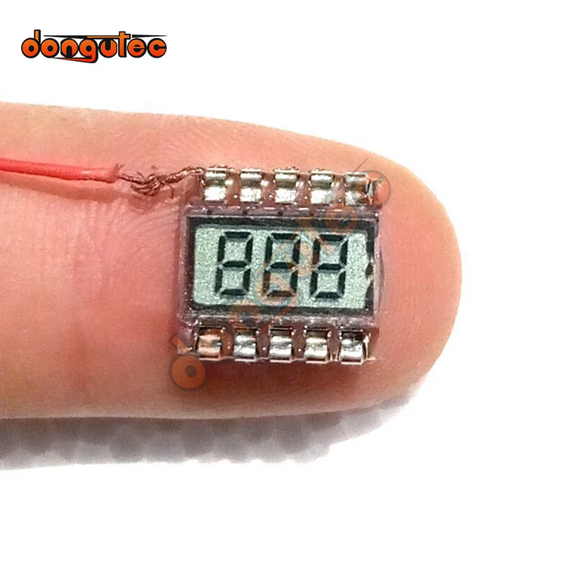 10PIN TN Positive 3-Digits Segment LCD Panel 3.0V Digital Tube Display